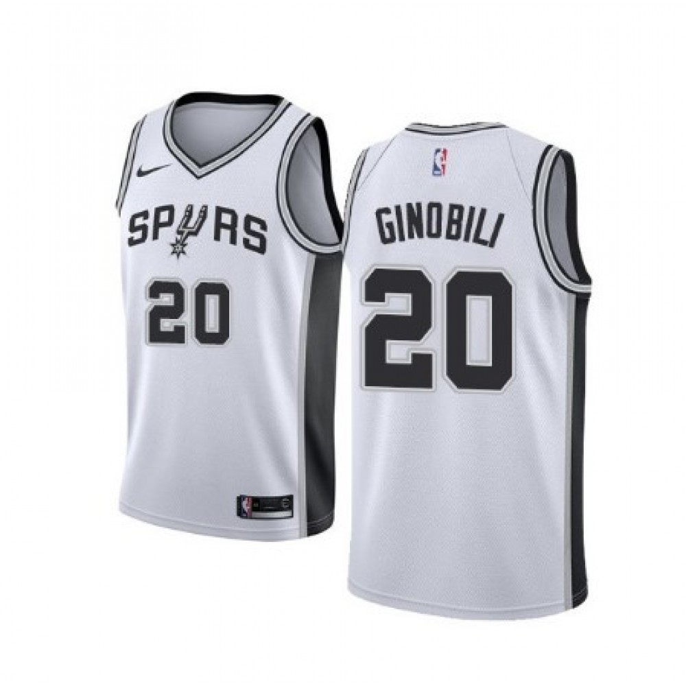 Men's San Antonio Spurs 2020/21 White Swingman Jersey