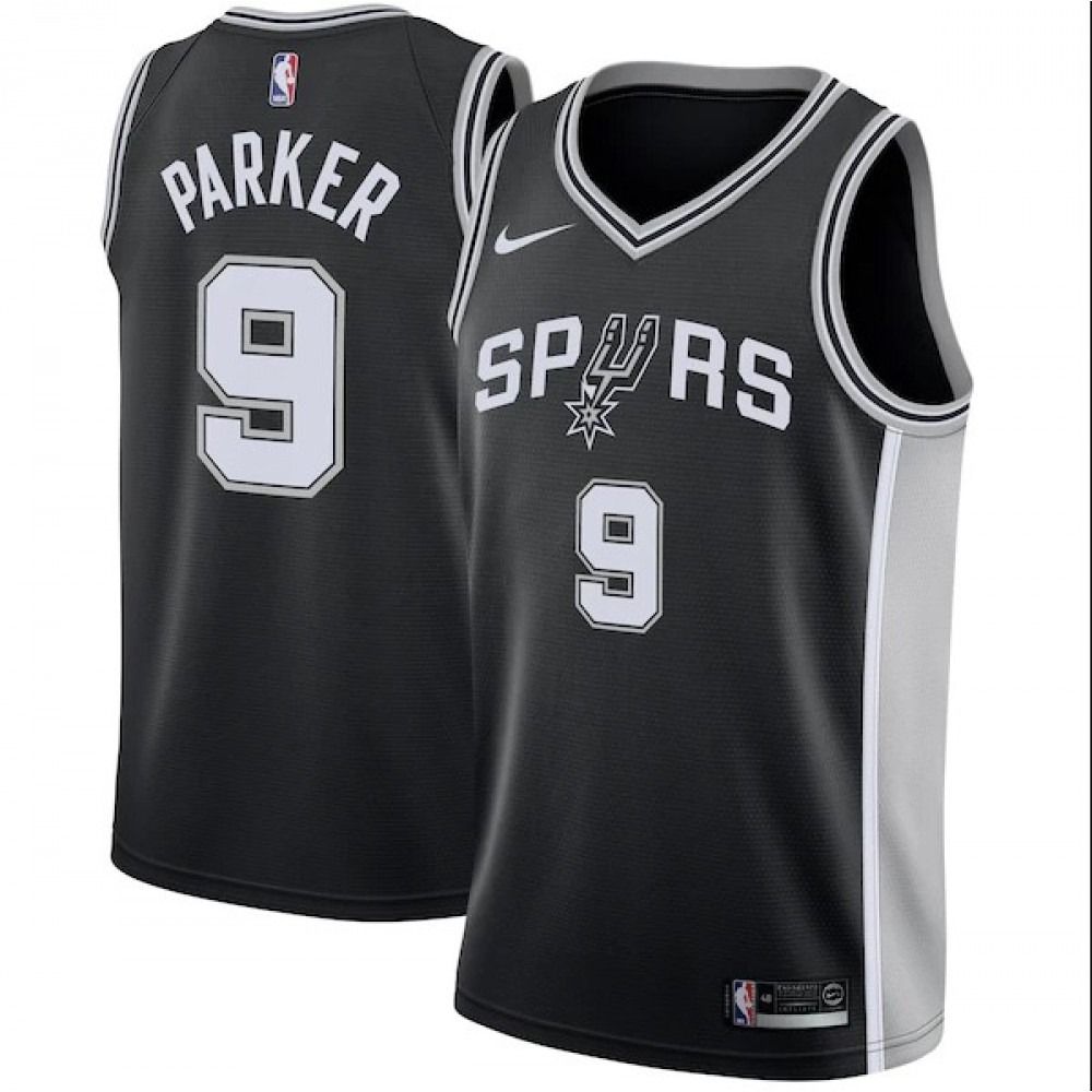 Men's San Antonio Spurs 2020/21 Black Icon Swingman Jersey