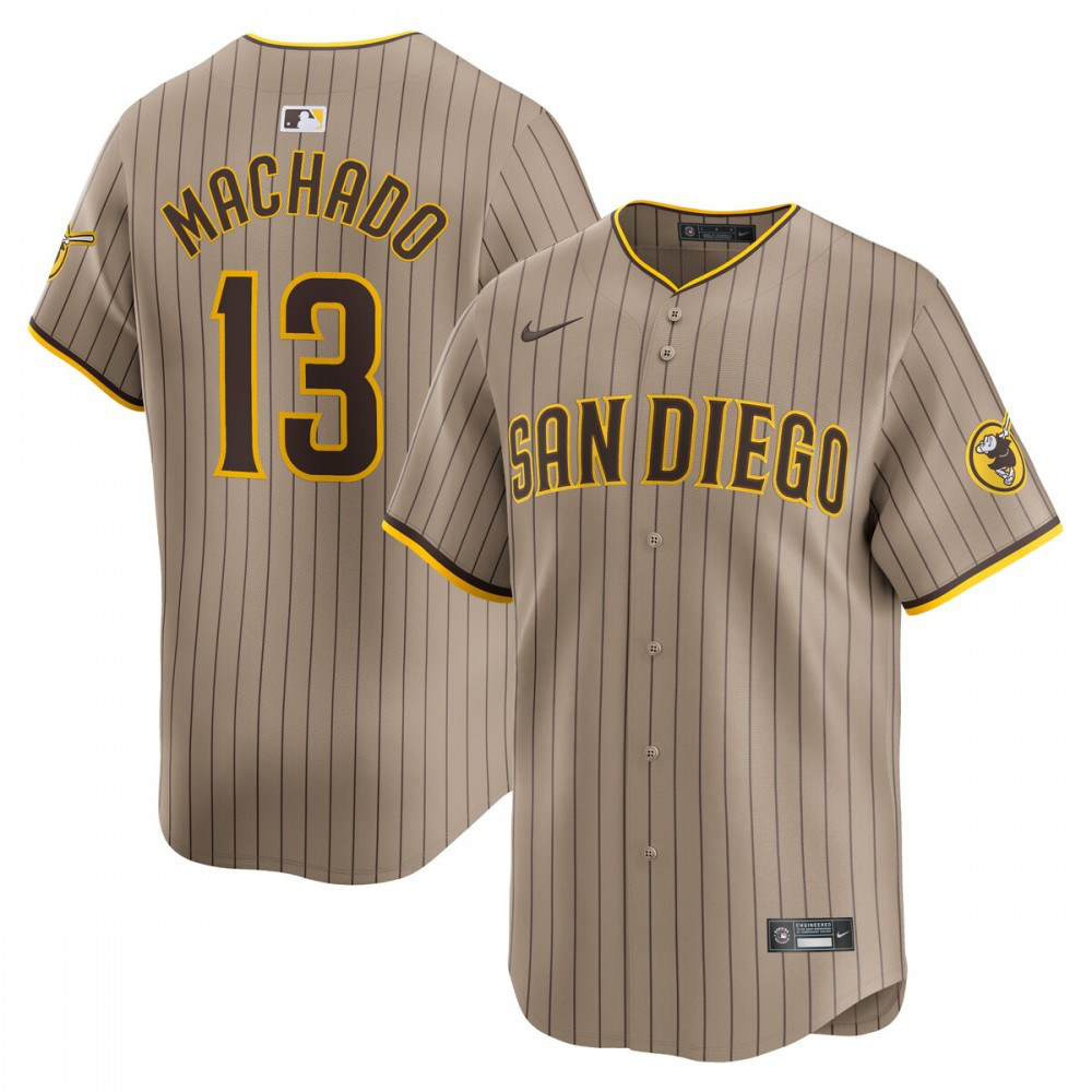 Kids' San Diego Padres Tan Limited Jersey