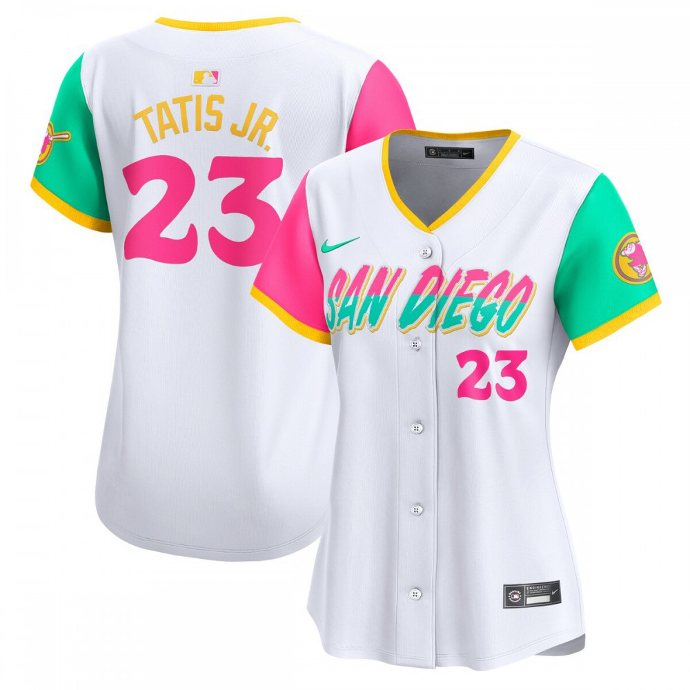 Men's San Diego Padres White City Limited Jersey