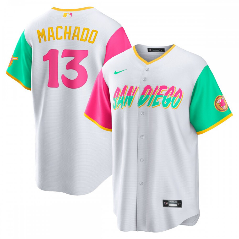 Women's San Diego Padres 2022 White City Player Jersey
