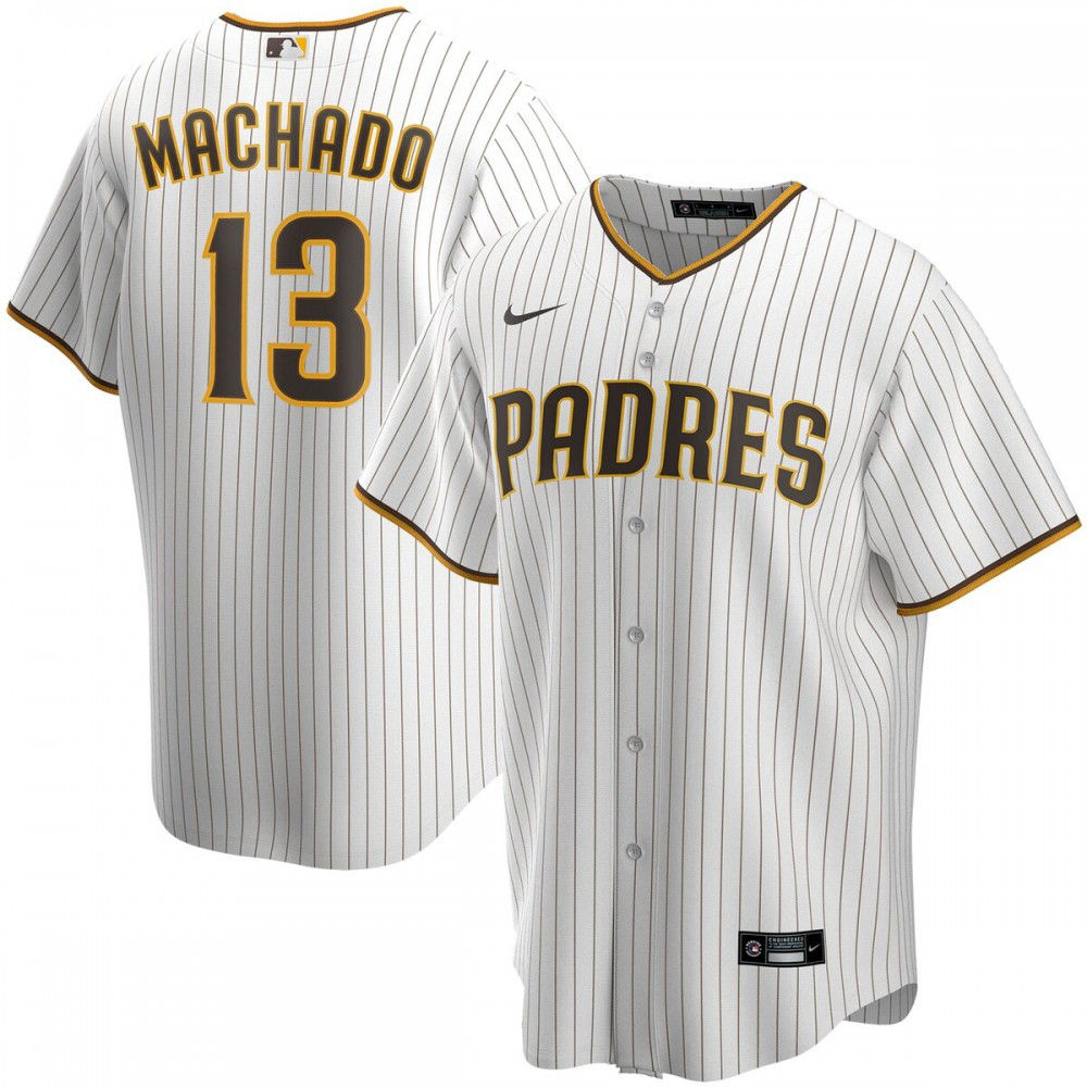 Men's San Diego Padres White Player Jersey