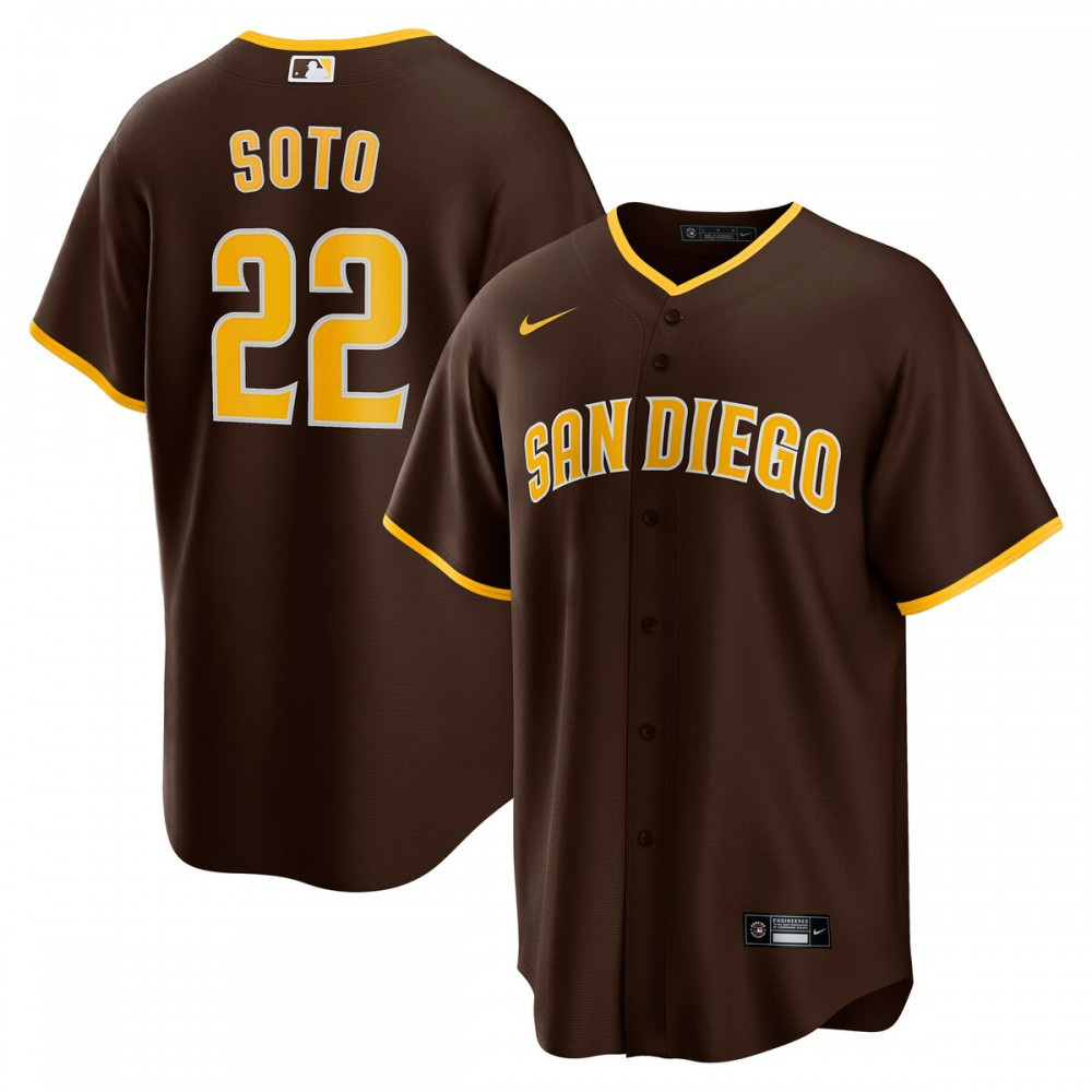 Women's San Diego Padres Brown Player Jersey