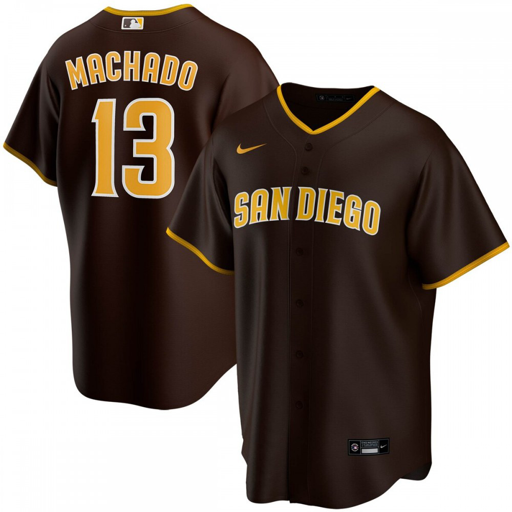Men's San Diego Padres Brown Player Jersey