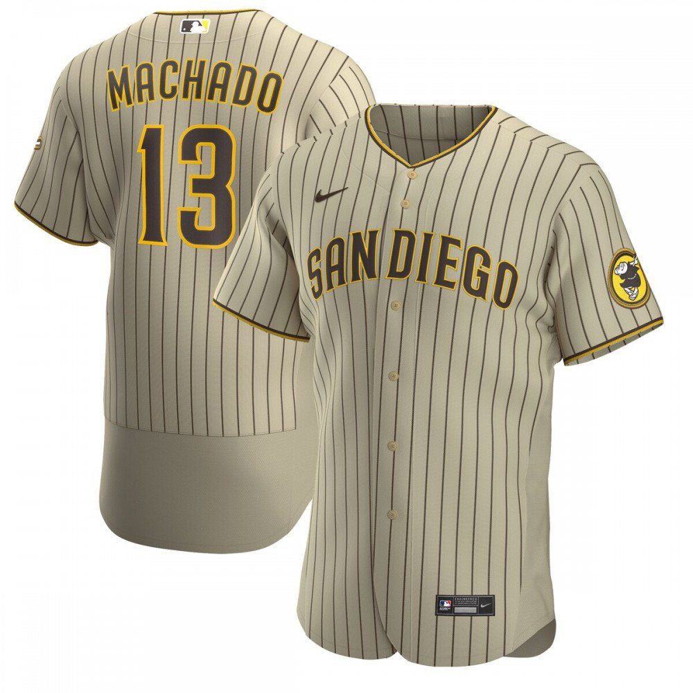 Men's San Diego Padres Tan Player Jersey