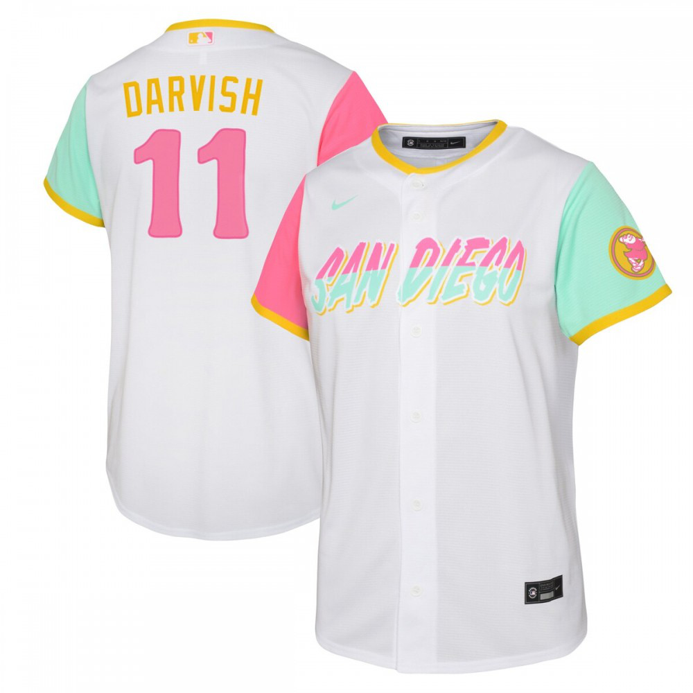 Women's San Diego Padres 2022 White City Player Jersey
