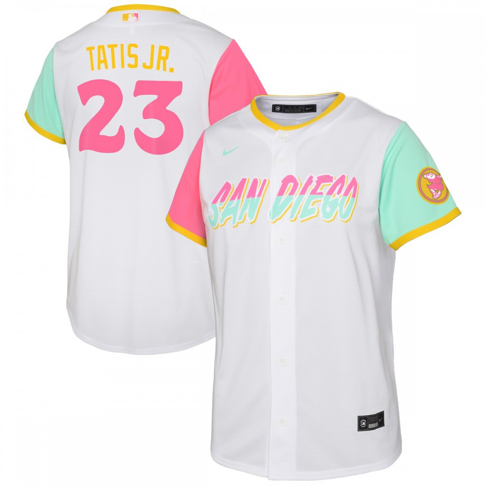 Women's San Diego Padres 2022 White City Player Jersey