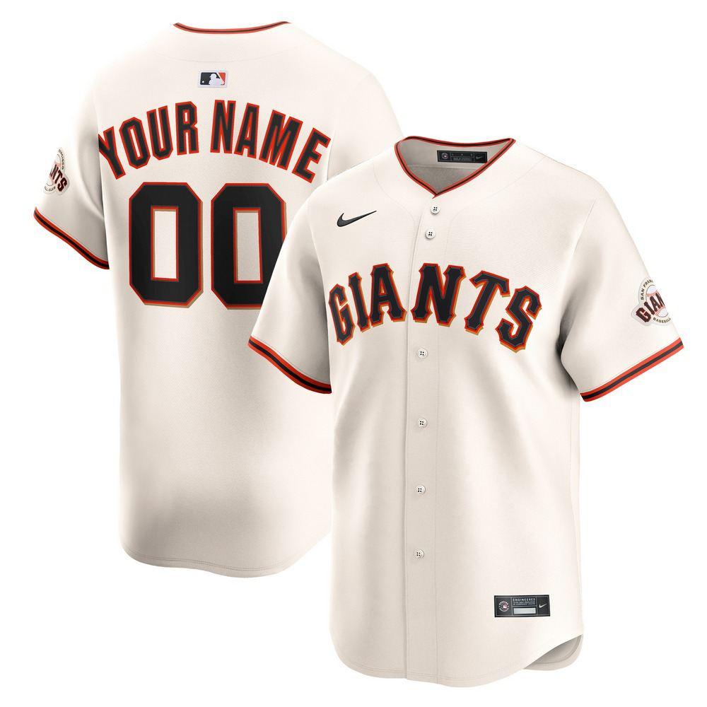Men's San Francisco Giants Cream Limited Jersey
