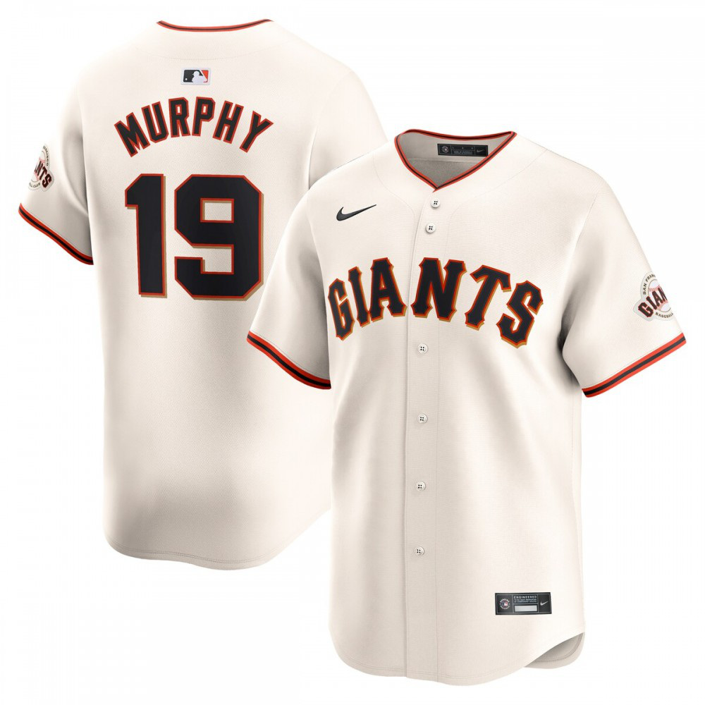 Kids' San Francisco Giants Cream Limited Jersey