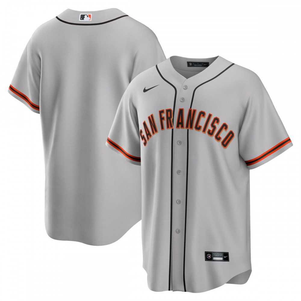 Men's San Francisco Giants Gray Replica Jersey