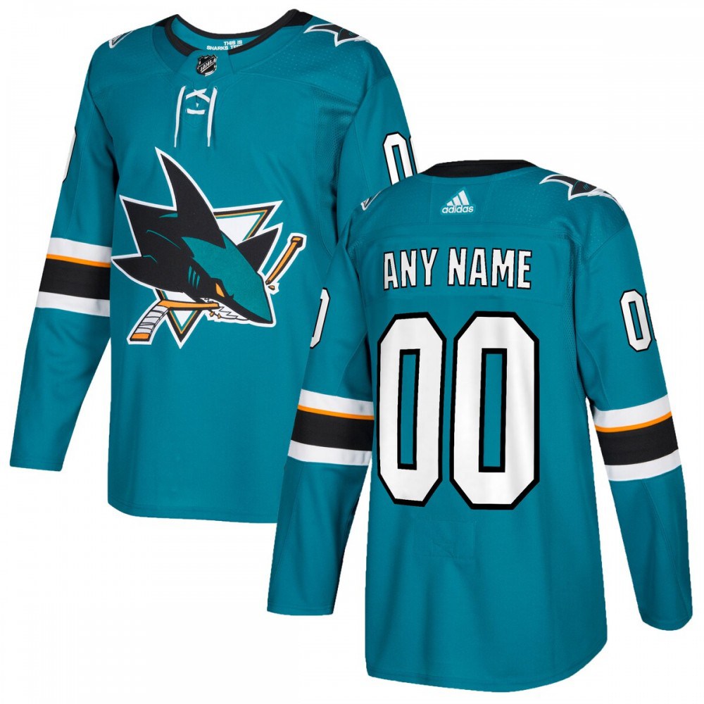 Kids' San Jose Sharks Teal Jersey