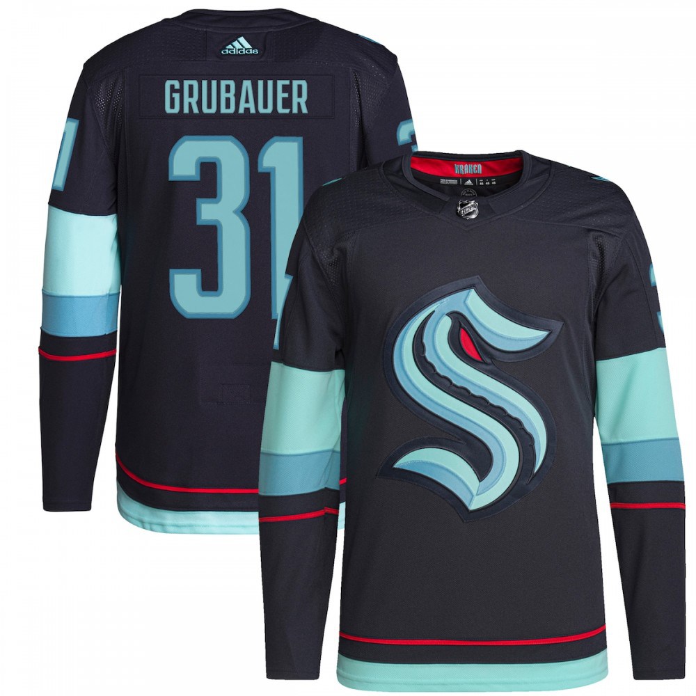 Women's Seattle Kraken Navy Player Jersey