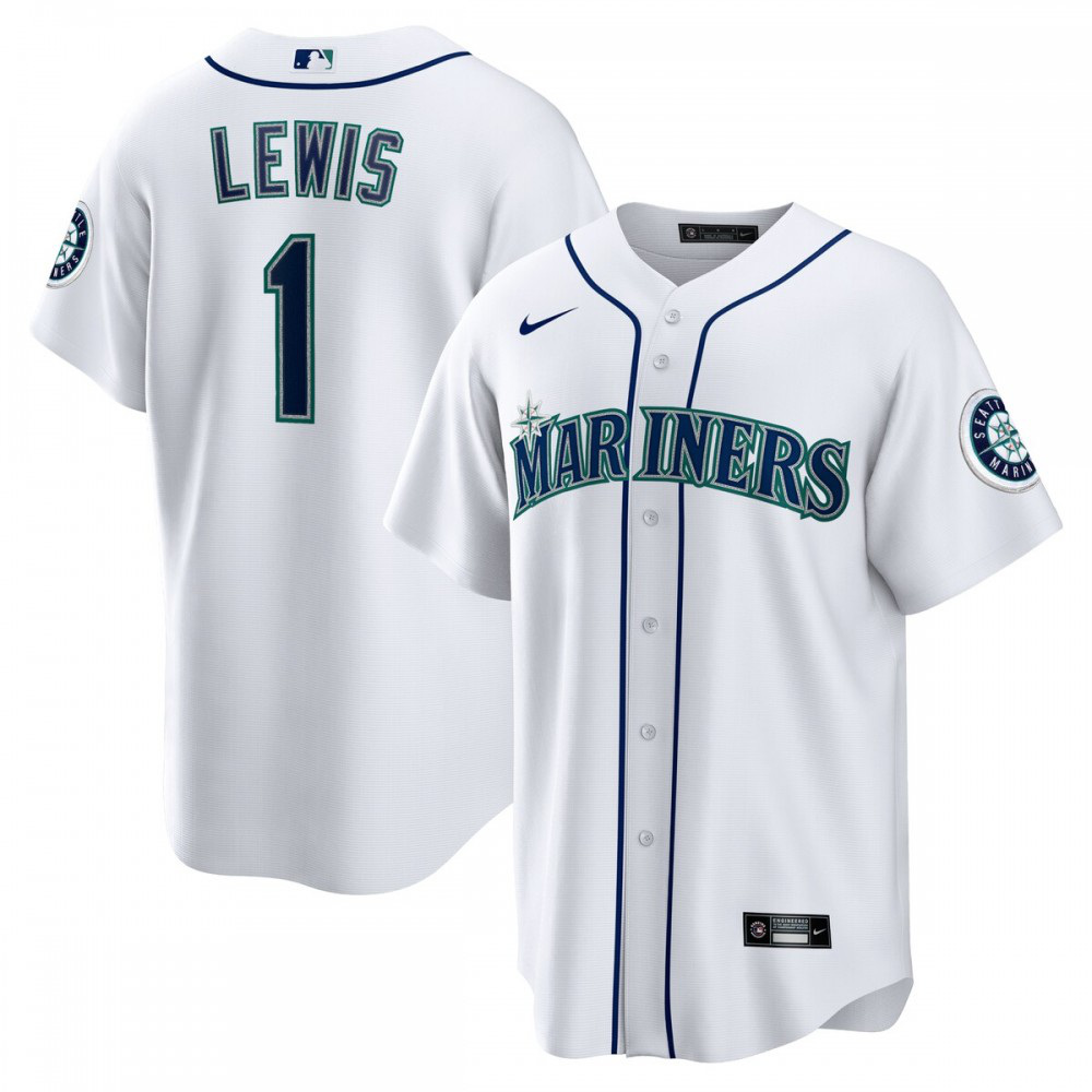 Men's Seattle Mariners White Player Jersey
