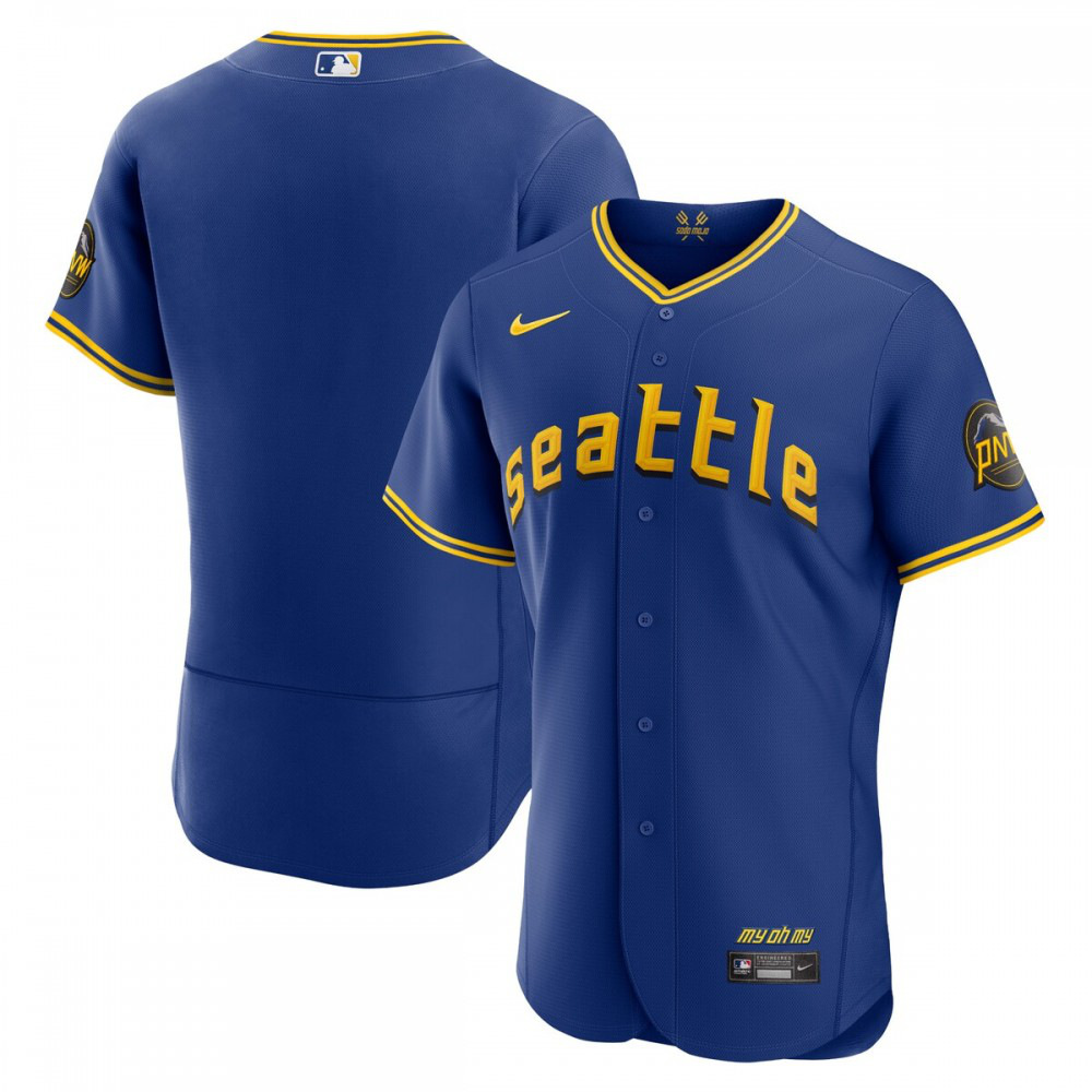 Men's Seattle Mariners 2023 Royal City Jersey
