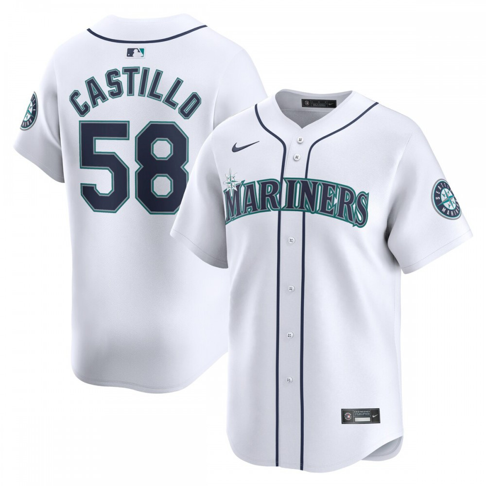 Men's Seattle Mariners White Limited Jersey