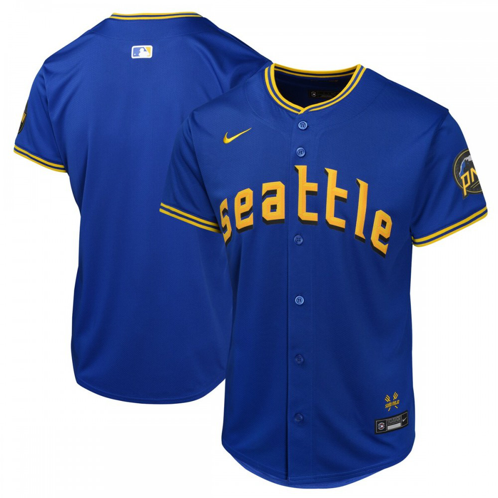 Men's Seattle Mariners Blue City Limited Jersey