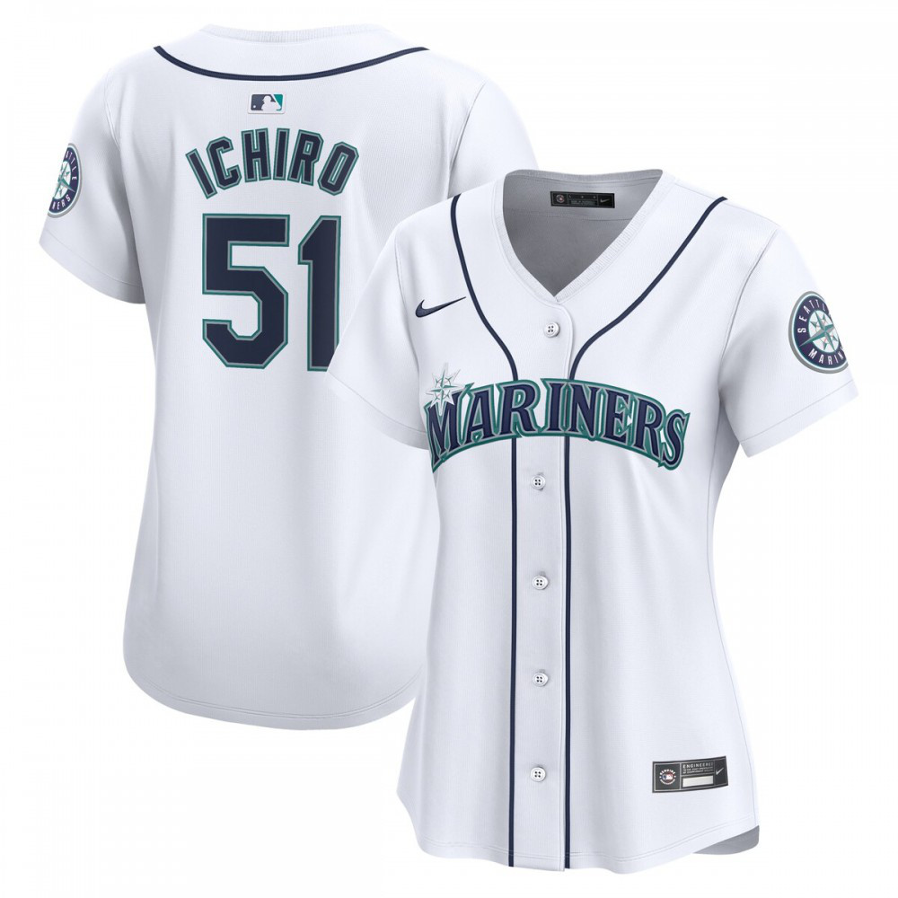 Women's Seattle Mariners White Limited Jersey