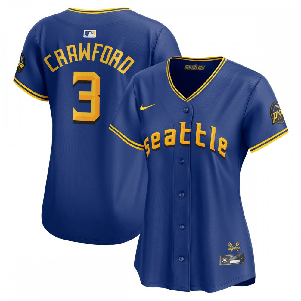 Women's Seattle Mariners Royal City Limited Jersey