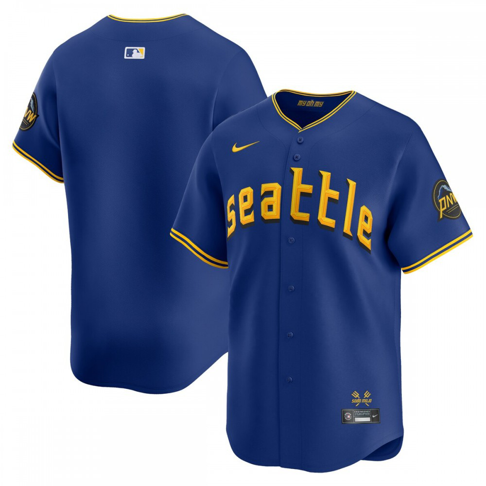 Men's Seattle Mariners Royal City Limited Jersey