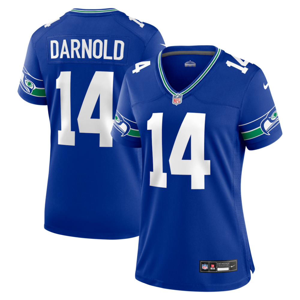 Women's Seattle Seahawks Royal Game Jersey
