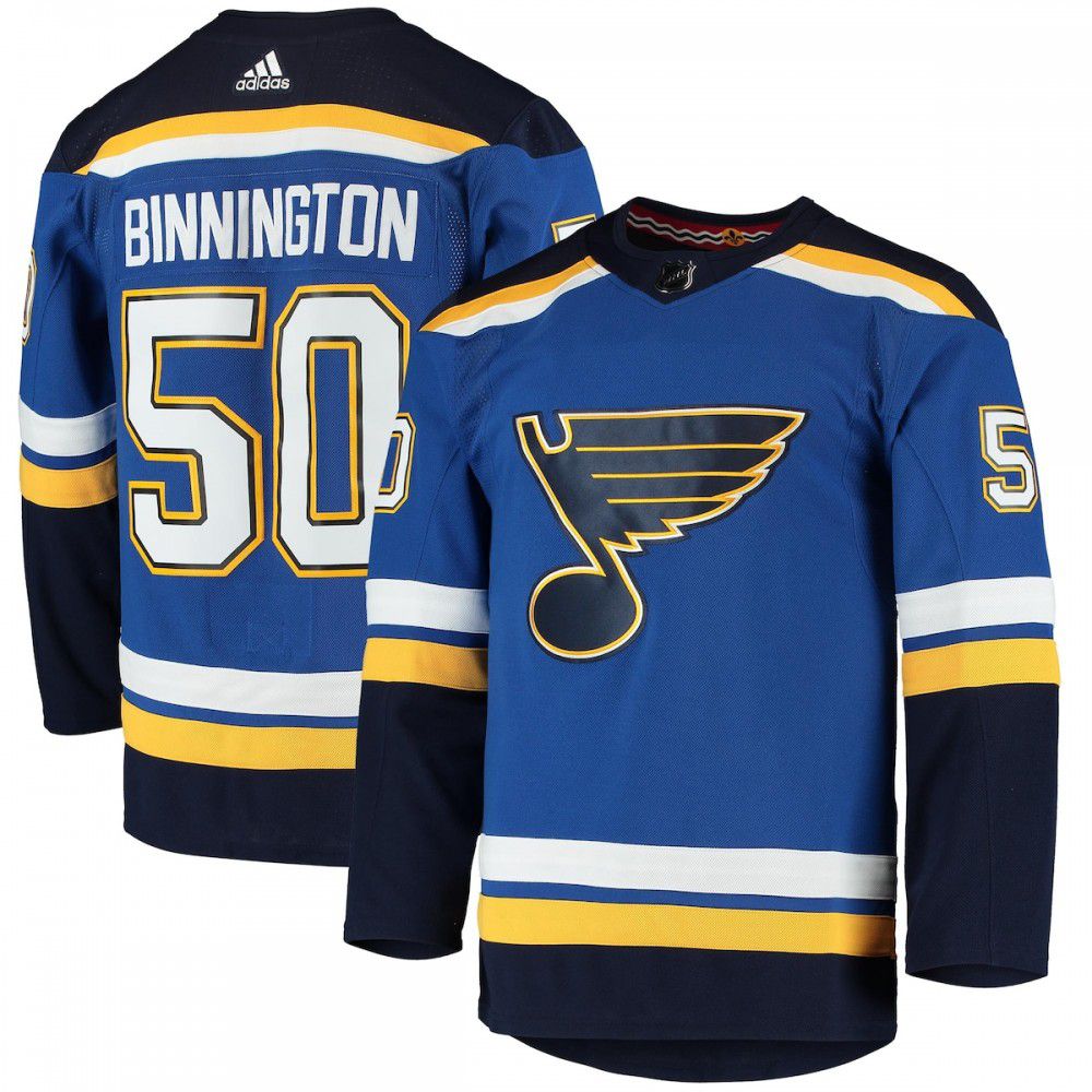 Men's St. Louis Blues Blue Player Jersey