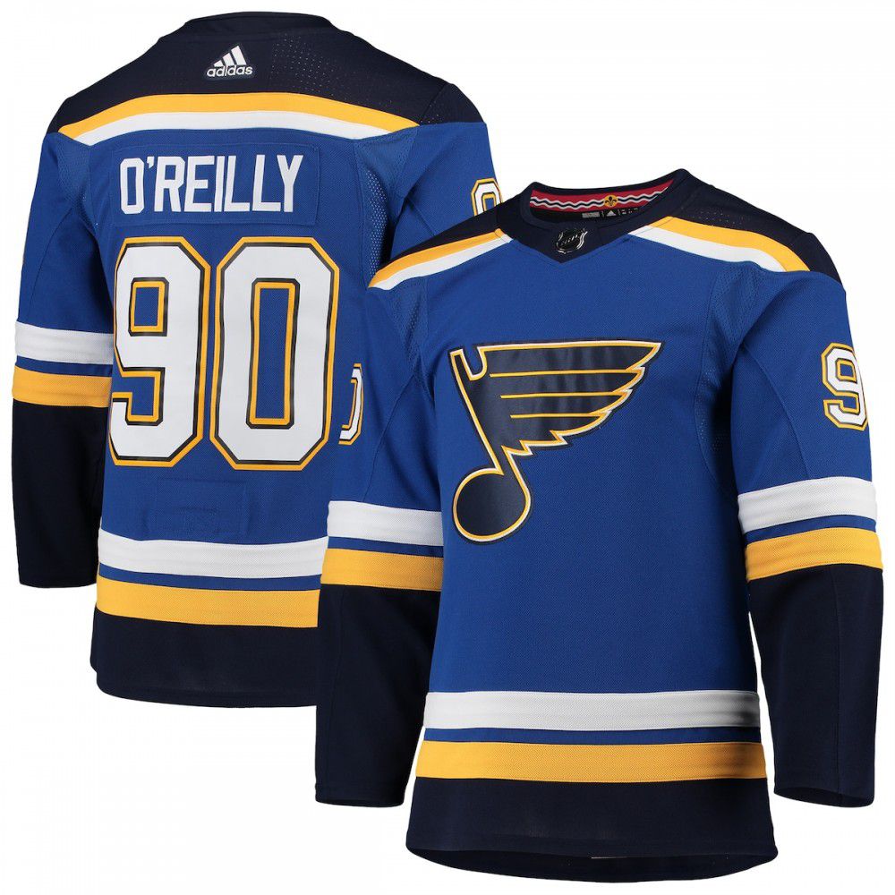 Men's St. Louis Blues Blue Player Jersey