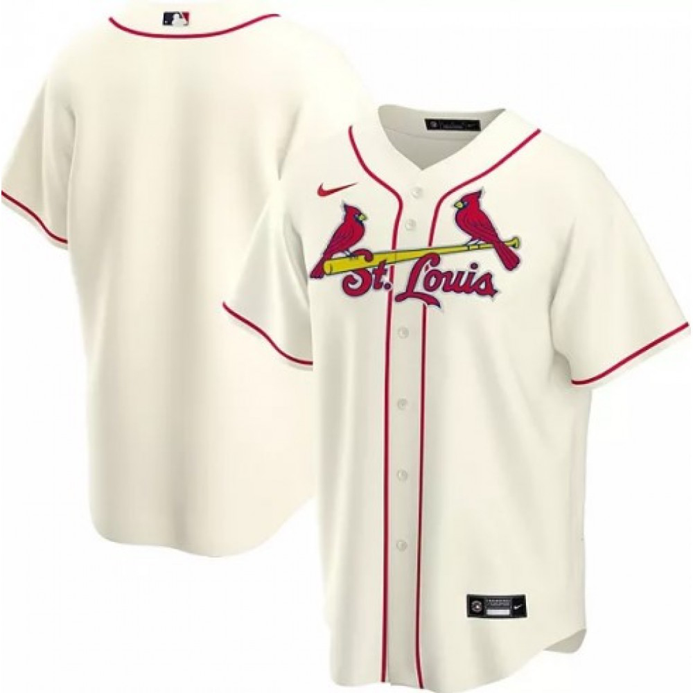 Men's St. Louis Cardinals 2020 Cream Alternate Jersey