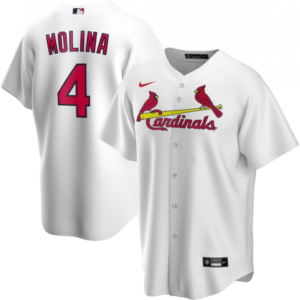 Men's St. Louis Cardinals 2020 White Home Jersey