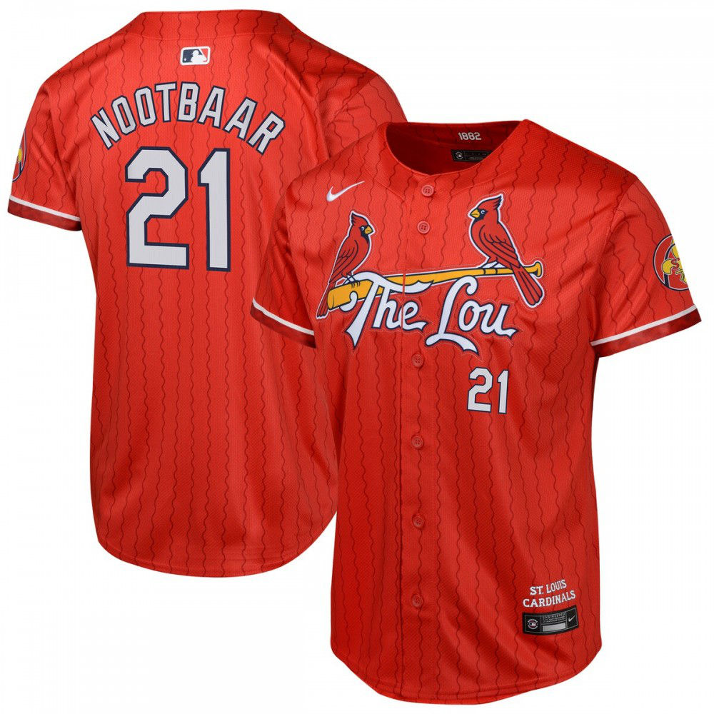 Kids' St. Louis Cardinals 2024 Red City Limited Jersey