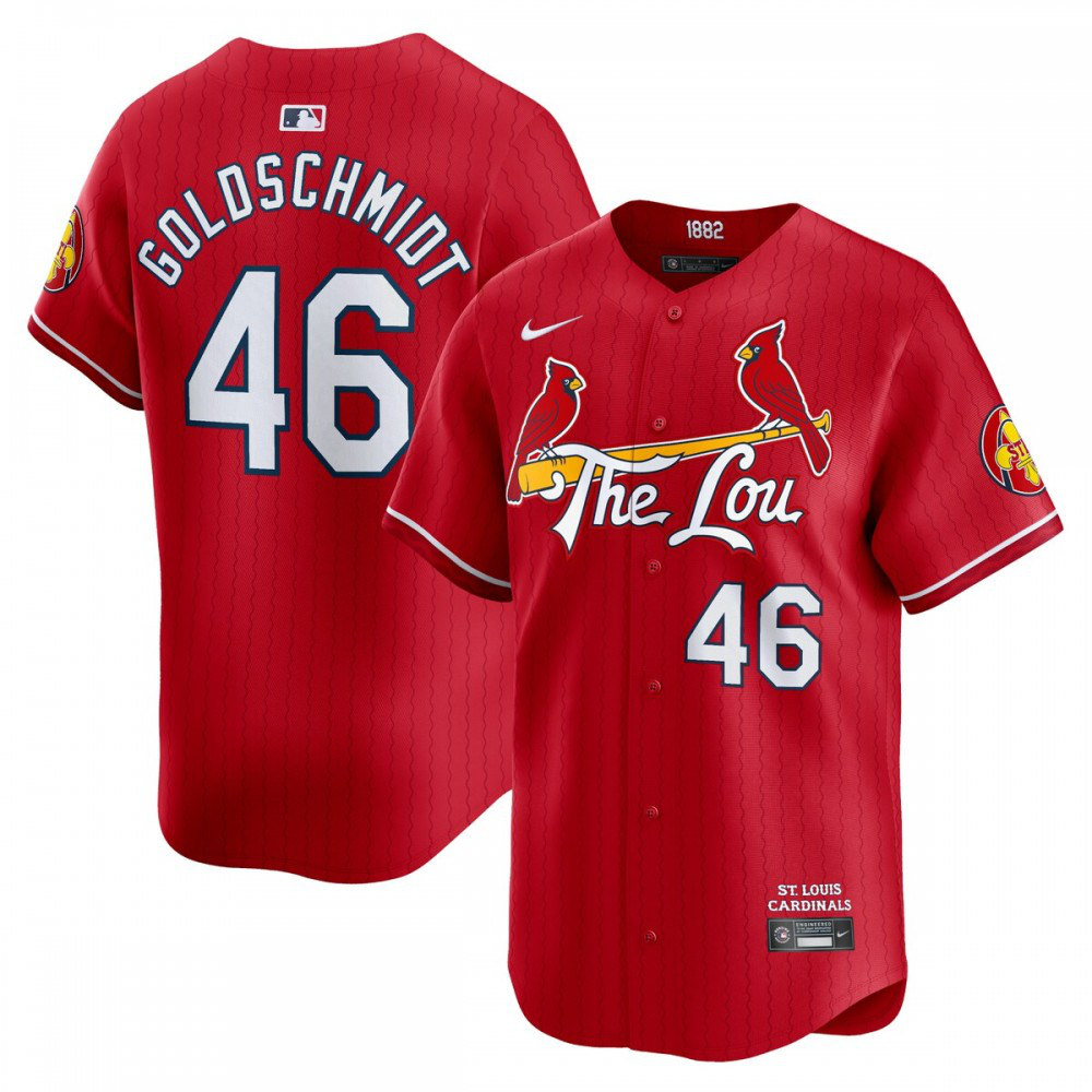 Men's St. Louis Cardinals 2024 Red City Limited Jersey