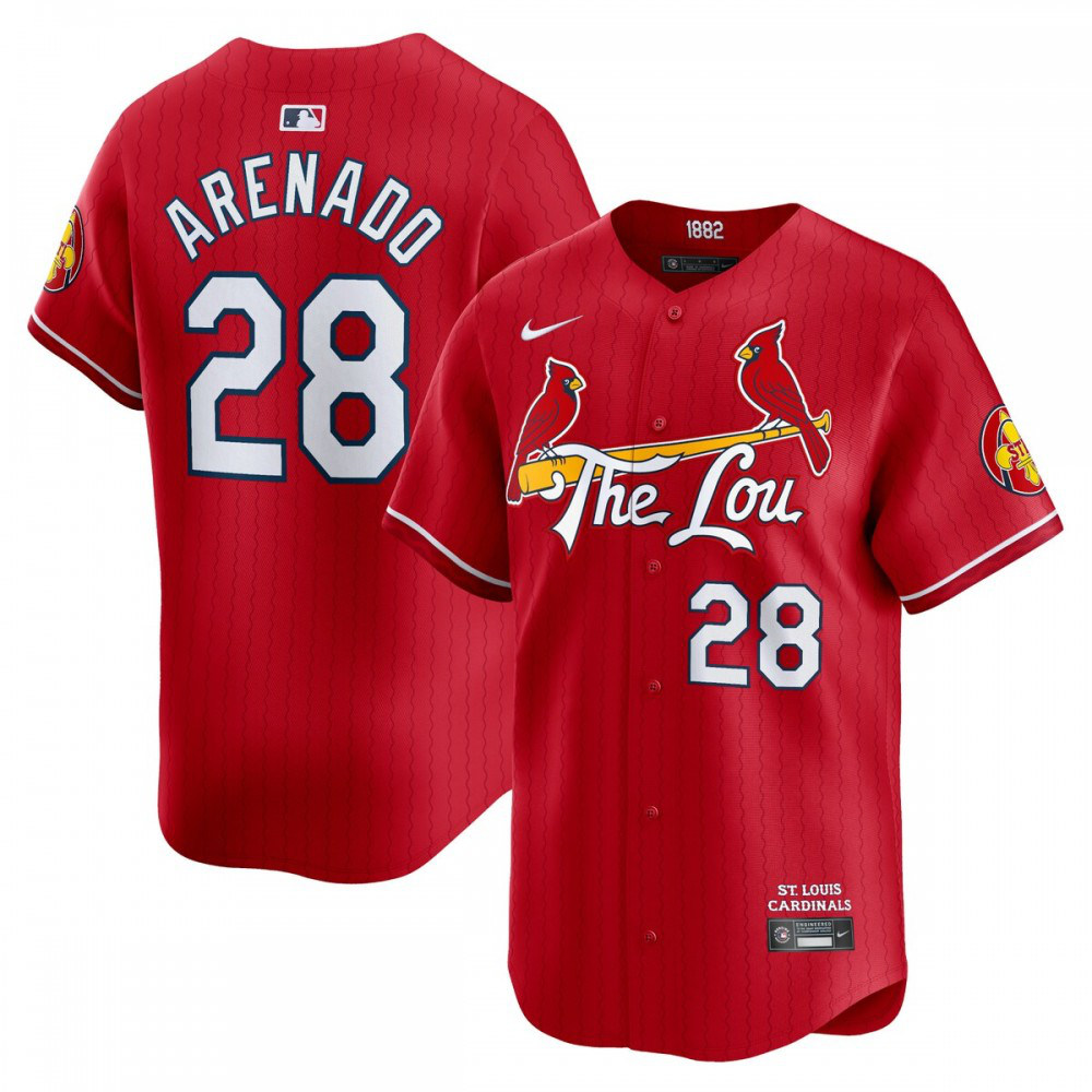 Women's St. Louis Cardinals 2024 Red City Limited Jersey