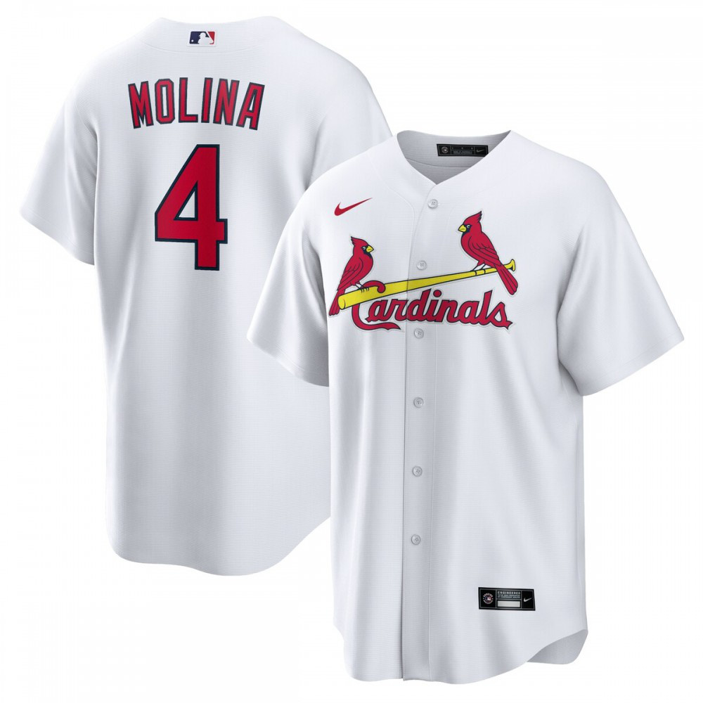 Men's St. Louis Cardinals White Player Jersey