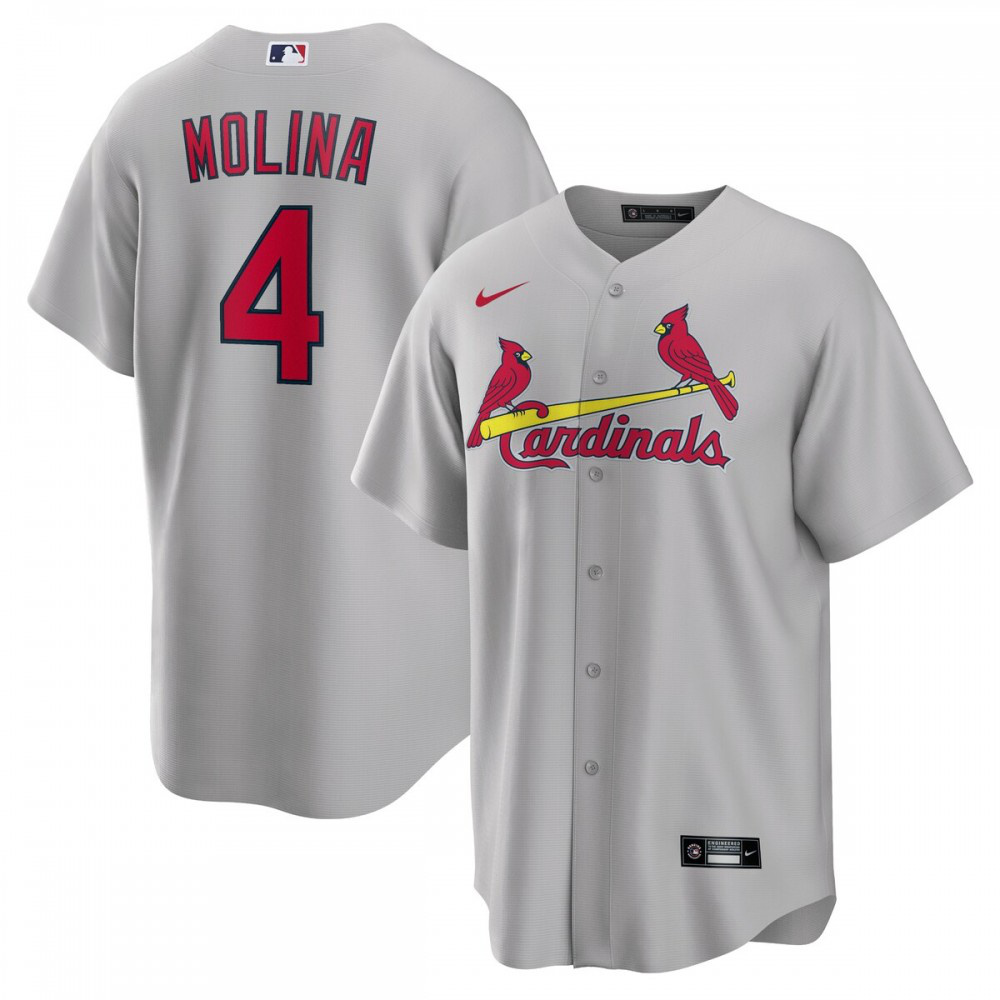 Kids' St. Louis Cardinals Gray Player Jersey