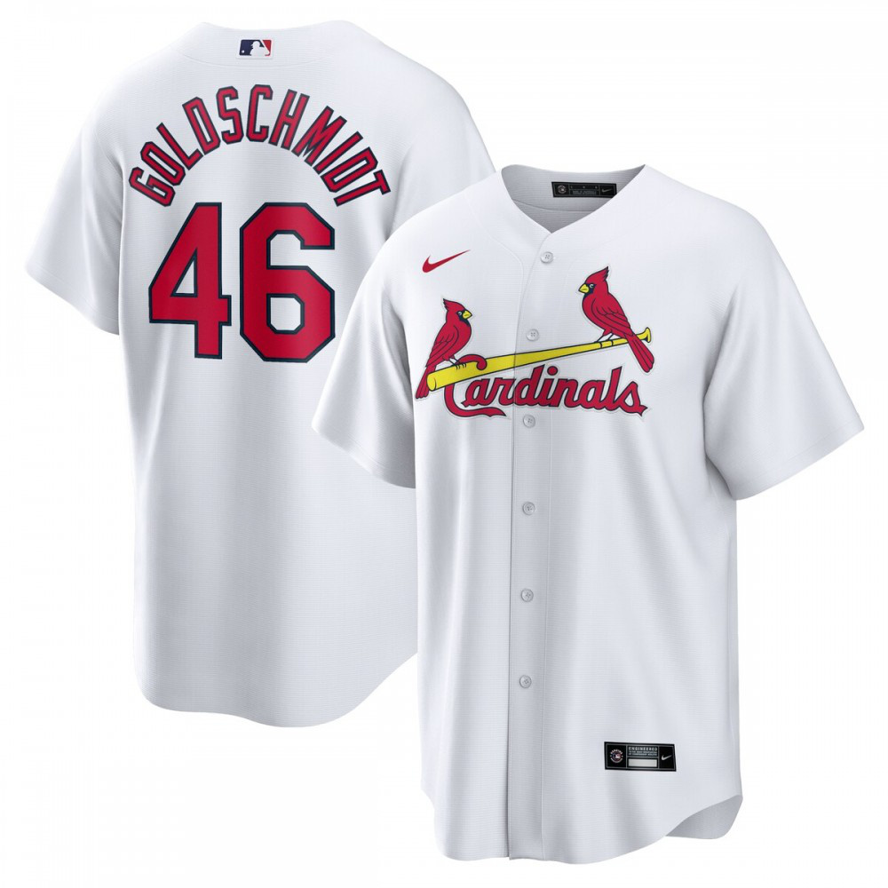 Men's St. Louis Cardinals White Player Jersey