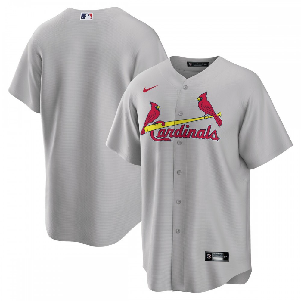 Kids' St. Louis Cardinals Gray Replica Jersey