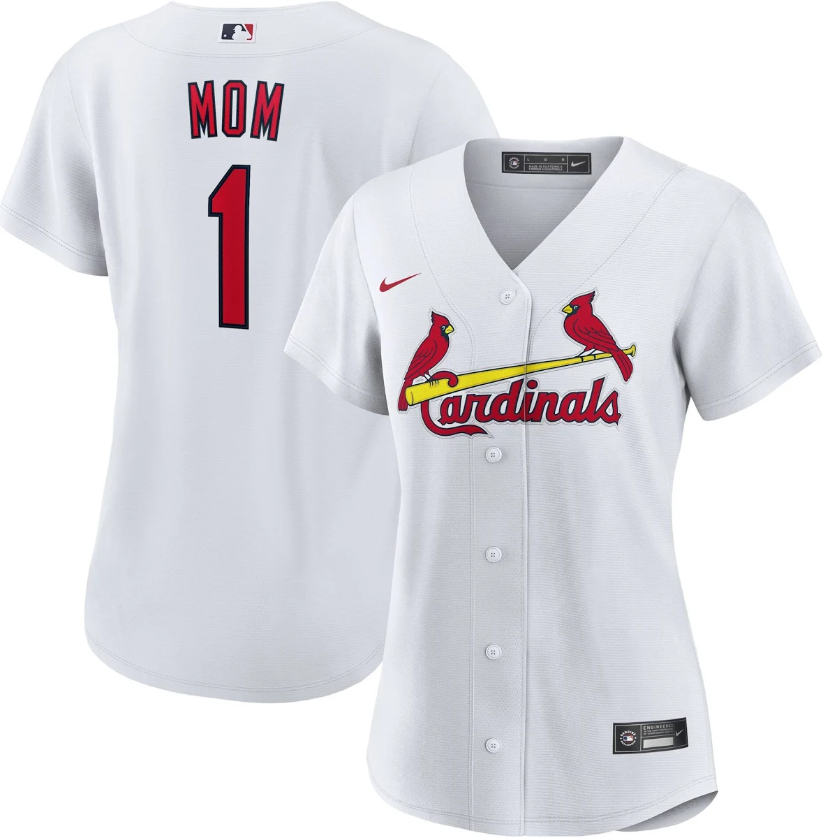 Kids' St. Louis Cardinals White Replica Jersey