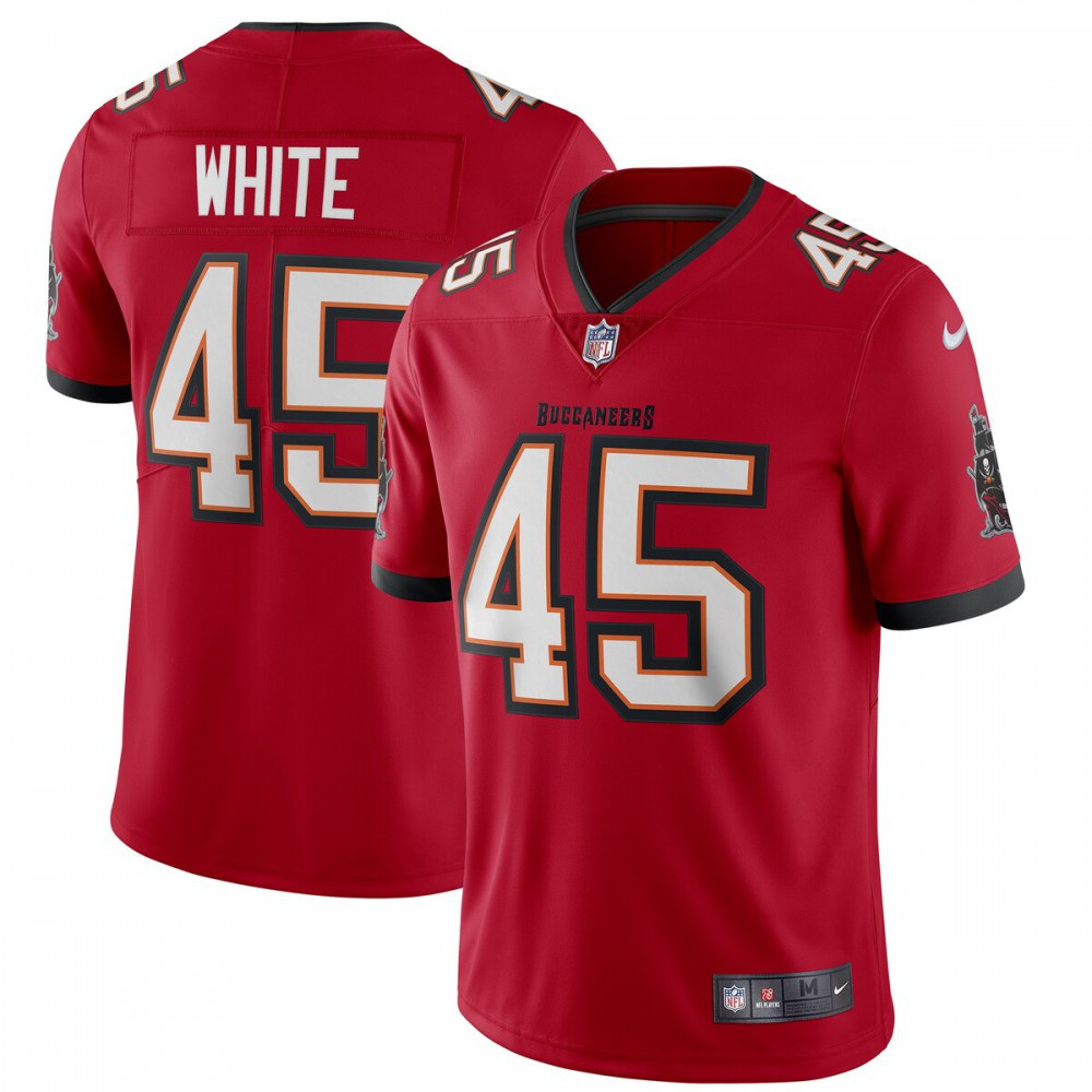 Kids' Tampa Bay Buccaneers White Limited Jersey