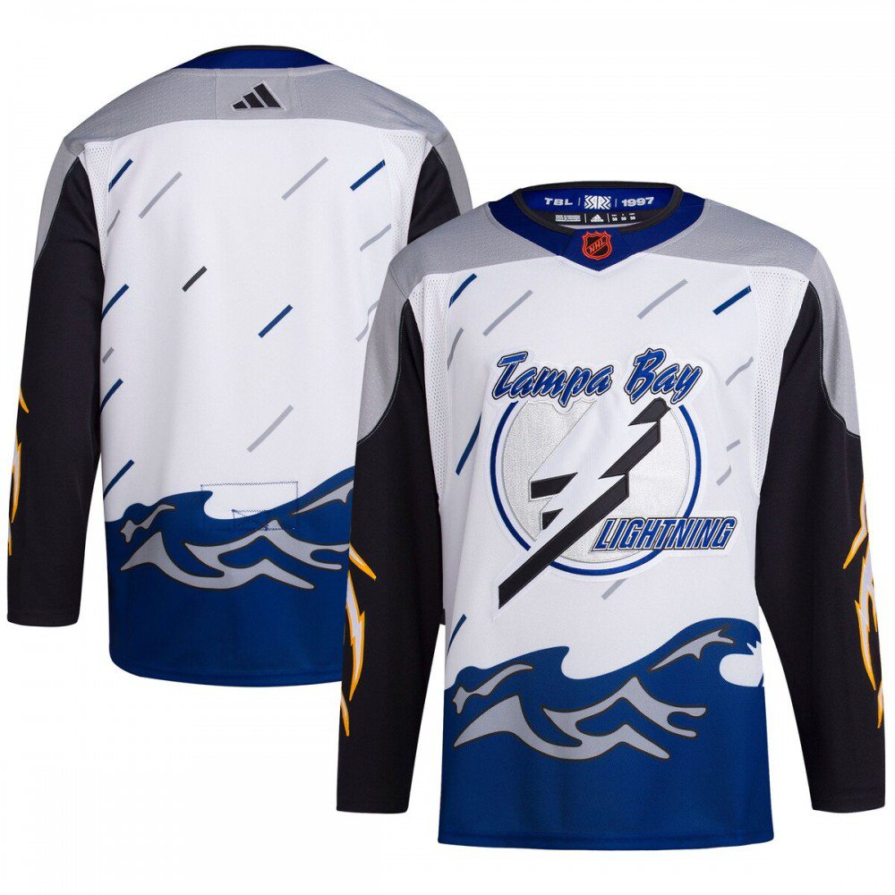 Women's Tampa Bay Lightning White Retro Jersey