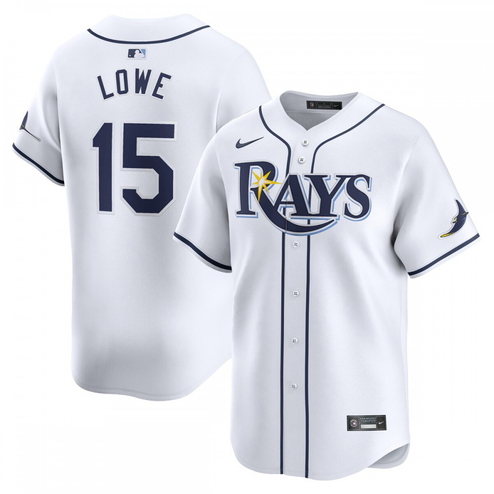 Men's Tampa Bay Rays White Limited Jersey