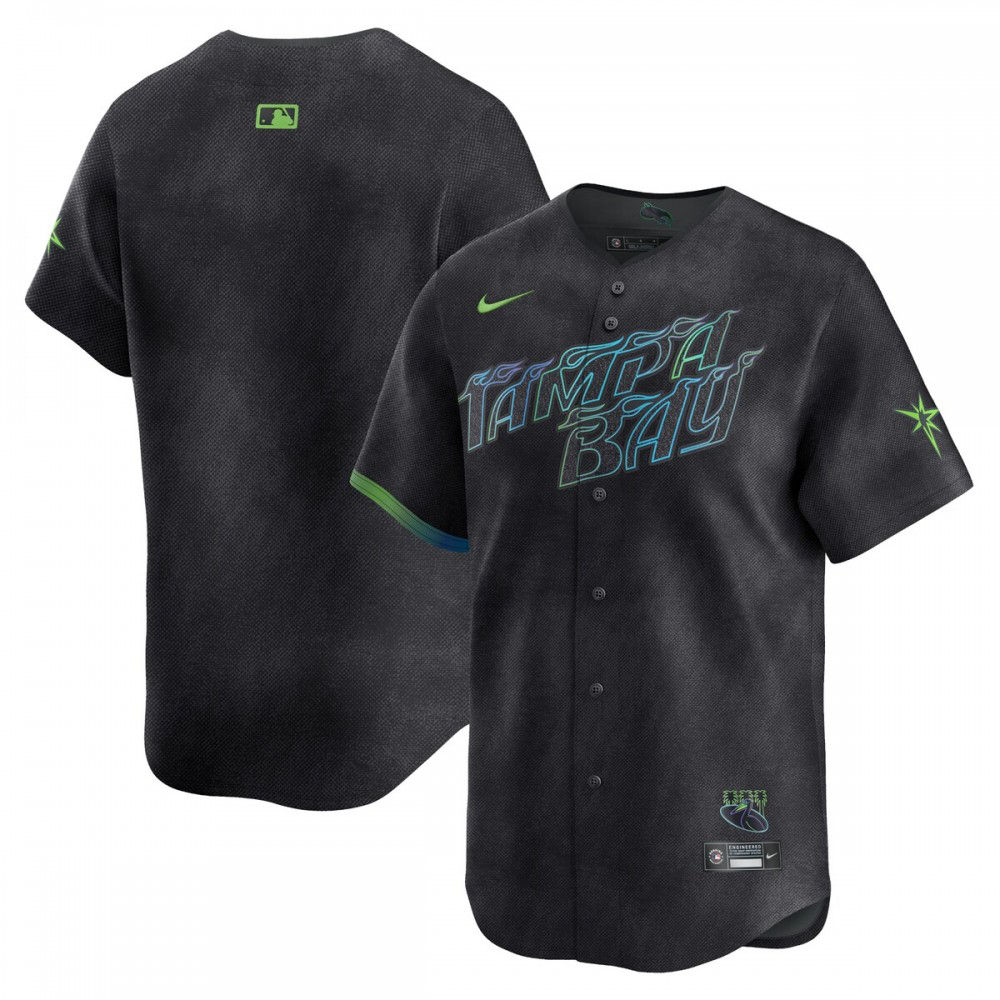 Men's Tampa Bay Rays 2024 Charcoal City Limited Jersey