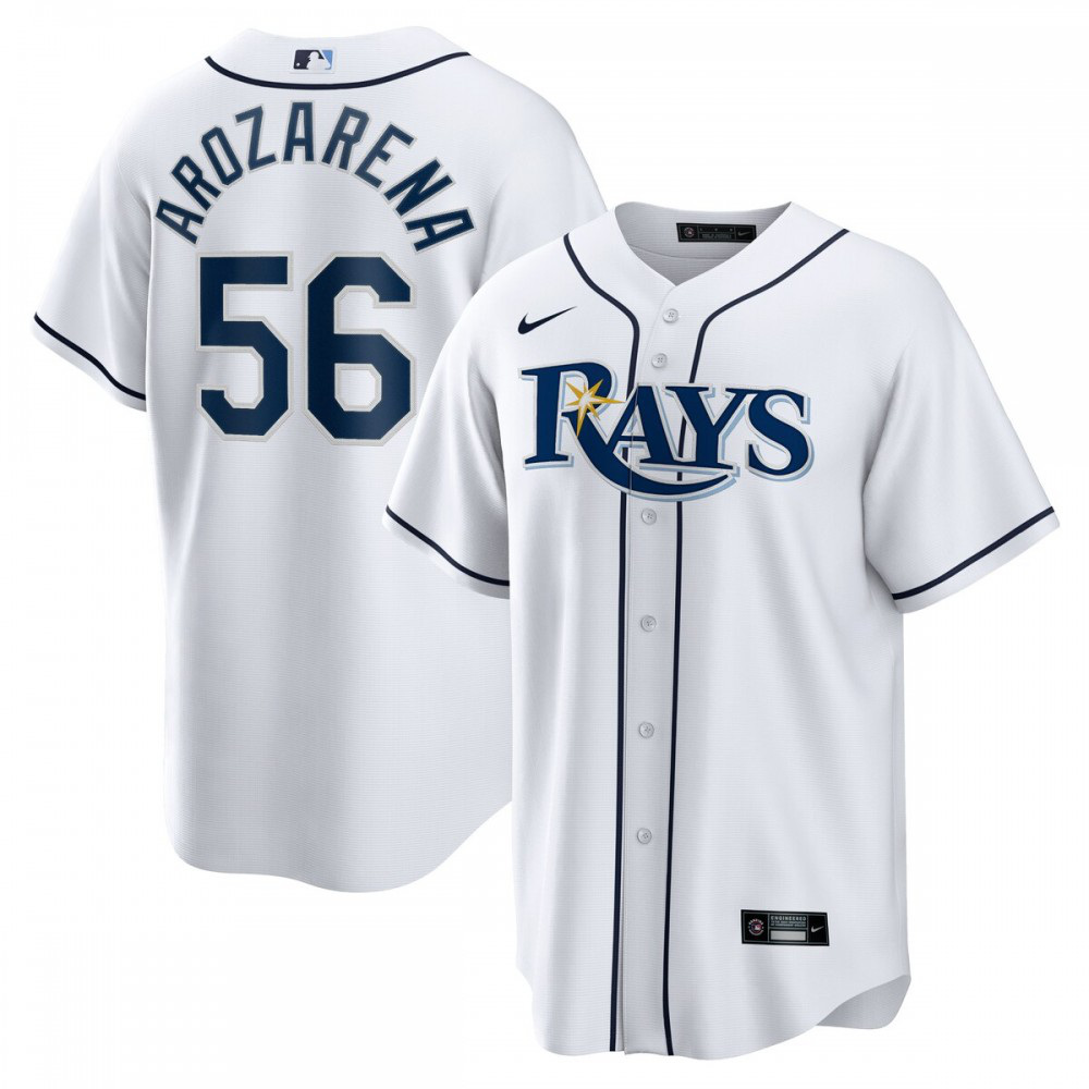 Men's Tampa Bay Rays White Player Jersey