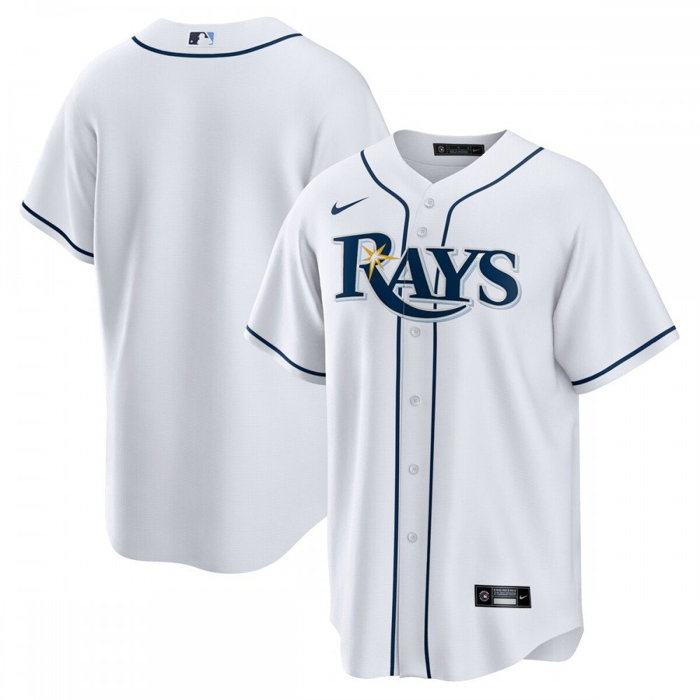 Men's Tampa Bay Rays White Replica Jersey