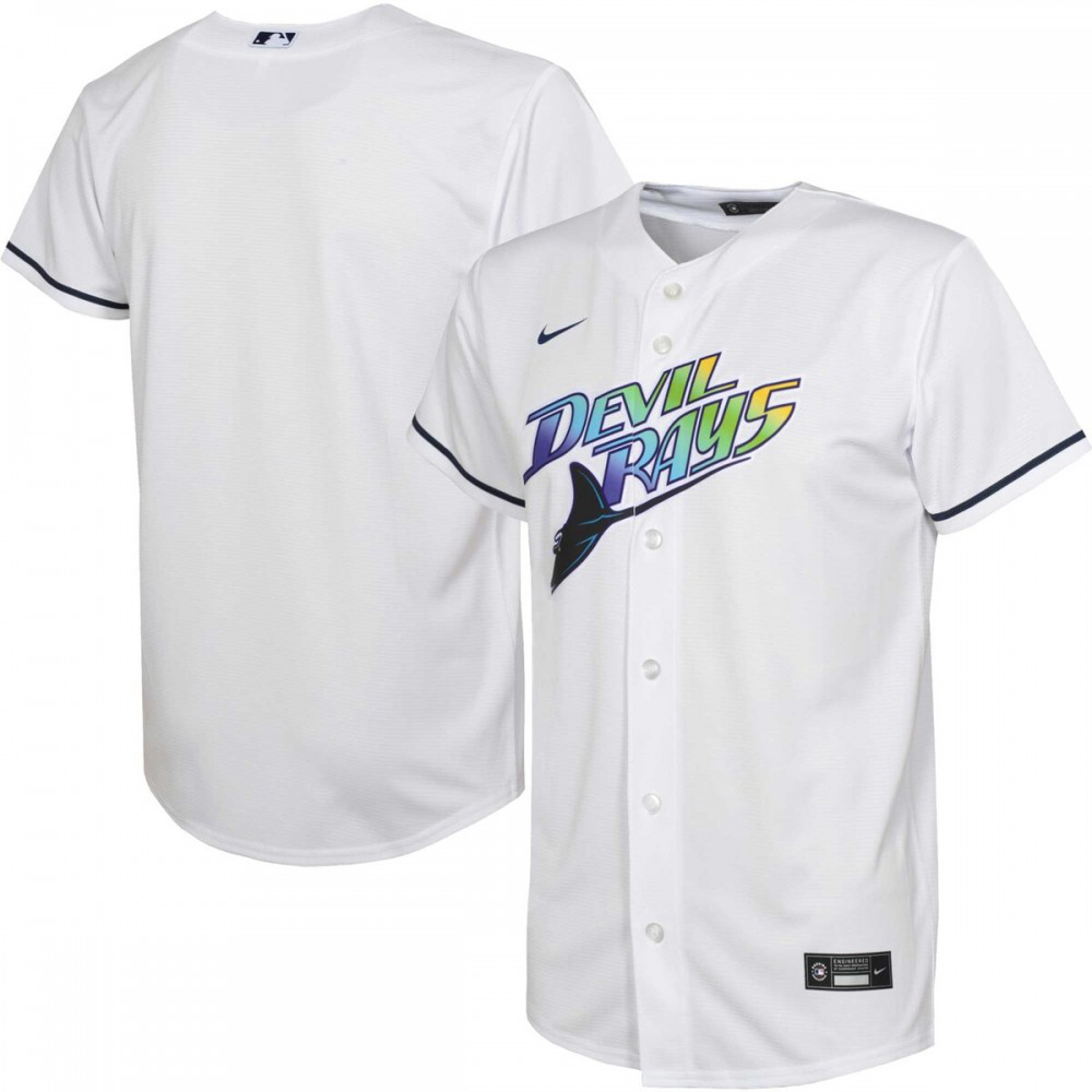 Women's Tampa Bay Rays White Replica Jersey