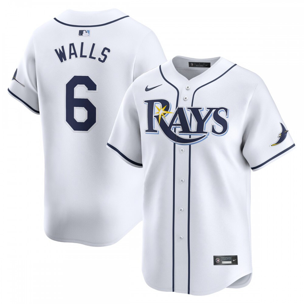 Men's Tampa Bay Rays White Limited Jersey
