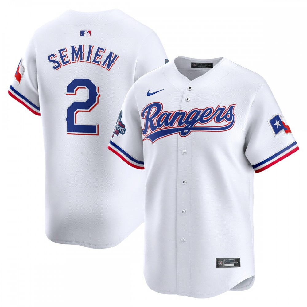 Men's Texas Rangers 2023 White Limited Jersey