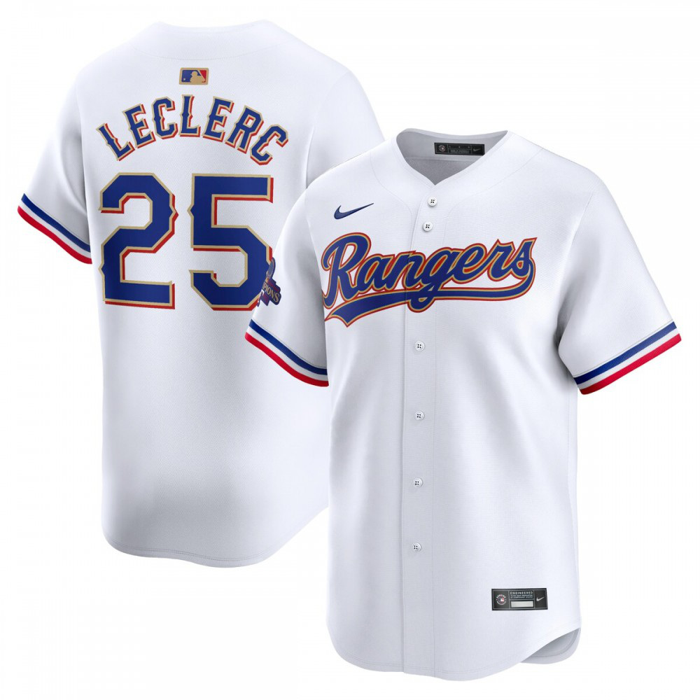 Men's Texas Rangers 2024 Gold Limited Jersey