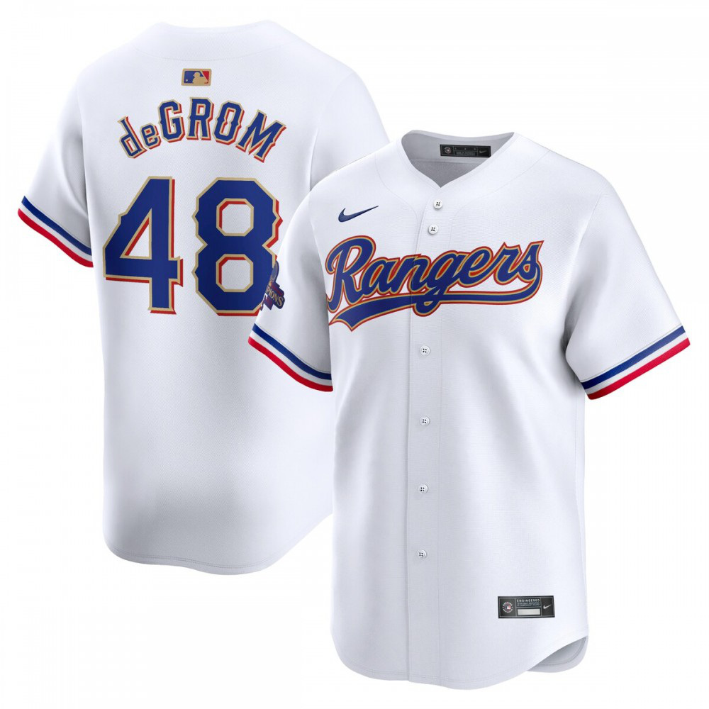 Men's Texas Rangers 2024 Gold Limited Jersey