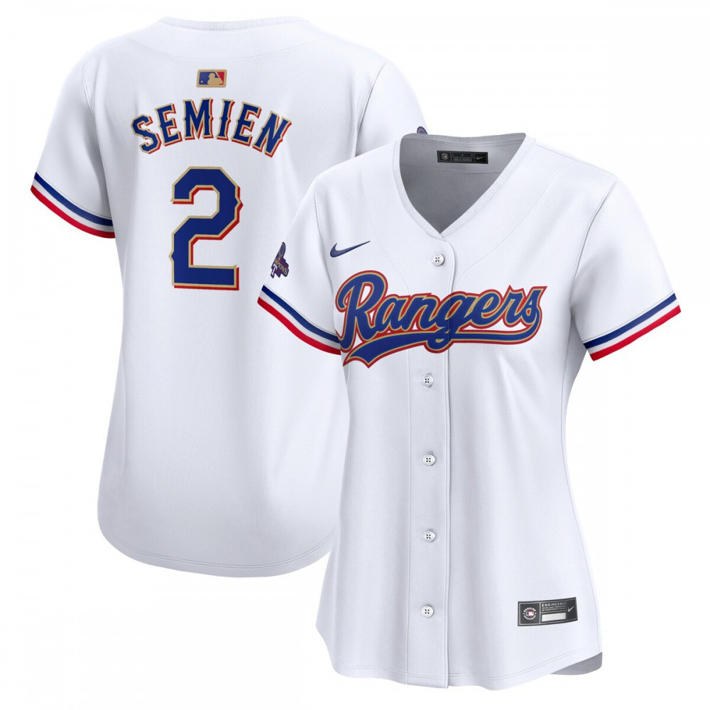 Women's Texas Rangers 2024 Gold Limited Jersey