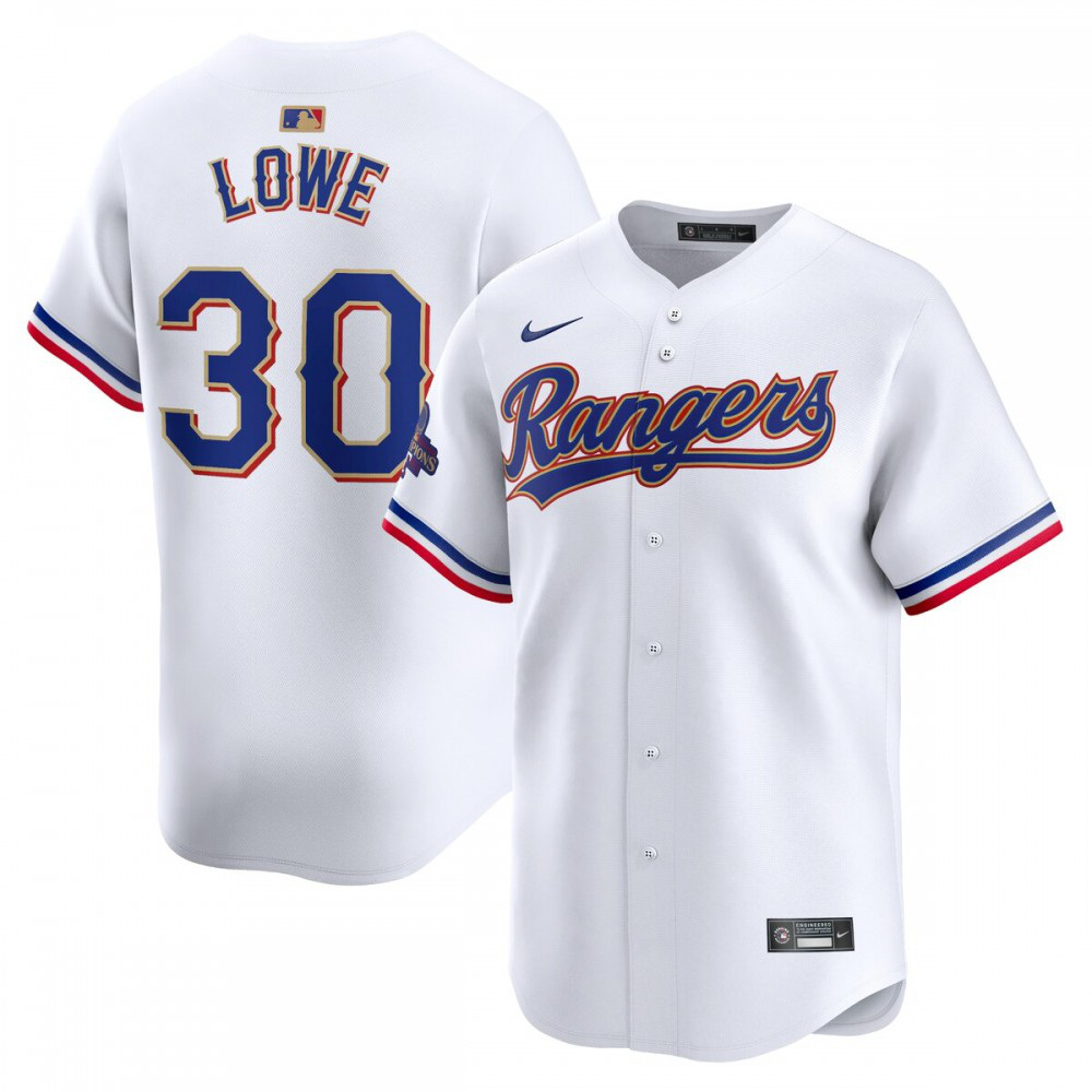 Men's Texas Rangers 2024 Gold Limited Jersey