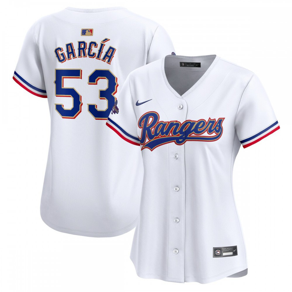 Kids' Texas Rangers 2024 Gold Limited Jersey